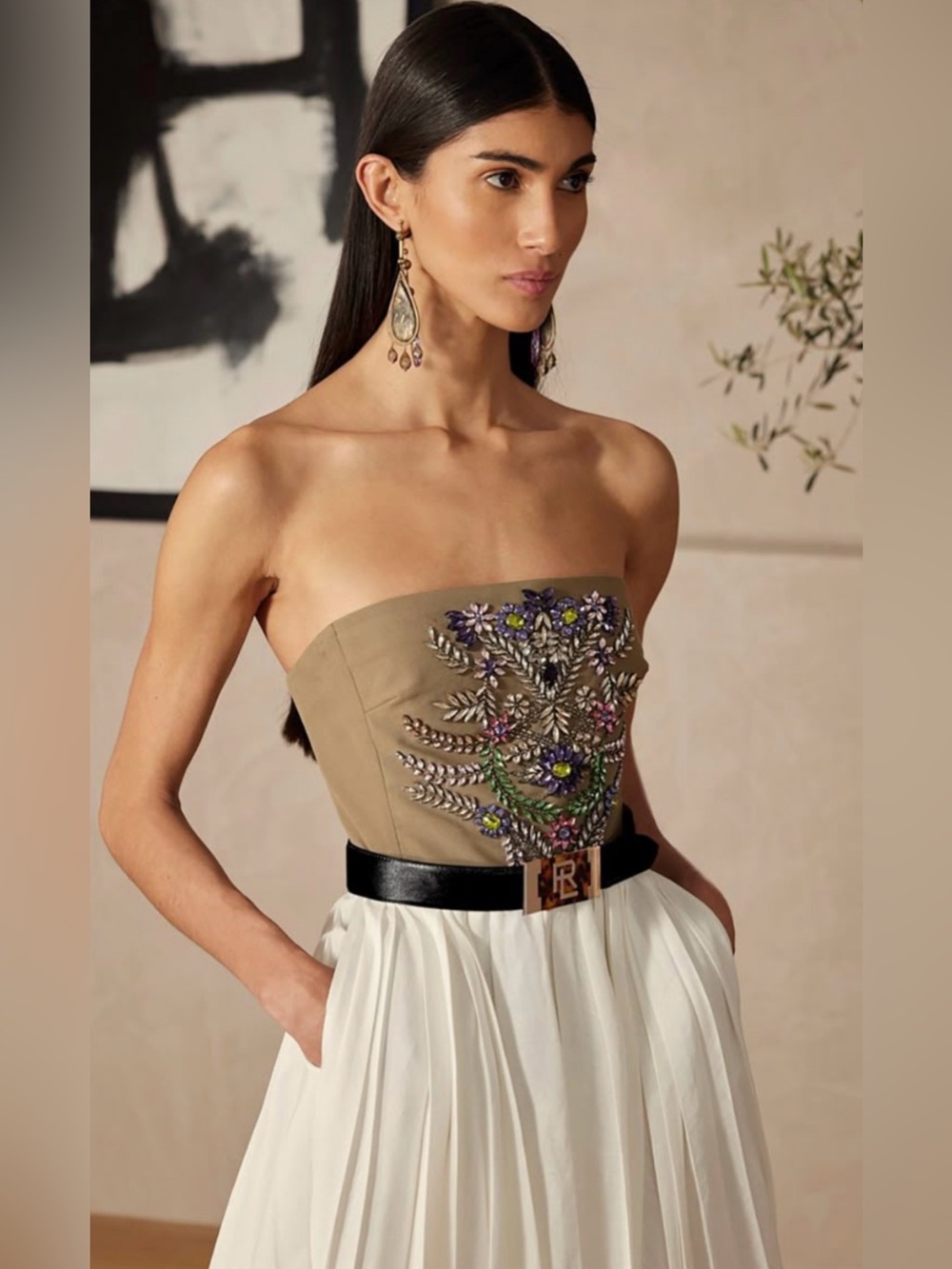 Ralph Lauren Purple Label Collection top XS corset bustier 2003 archive - Picture 1 of 14